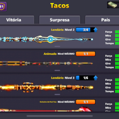 Conta com mais de 5 bilhões em fichas