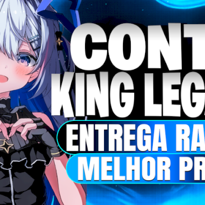 Conta King Legacy 55k: Nível máximo 4800 + 1500 - 2000 Gemas + Itens épicos