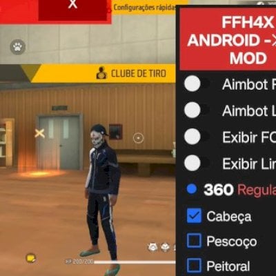 PAINEL FFH4X VIP XIT AUXILIO PARA ANDROID 🟥