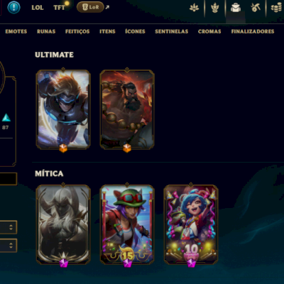 CONTA LOL COM 190 SKINS LVL313 - ENTREGA AUTOMÁTICA