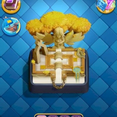 Conta 9000 troféus 1 milhão e 200 mil de ouro 2500 gemas e várias cartas upadas.