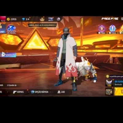 Conta free fire, gemada