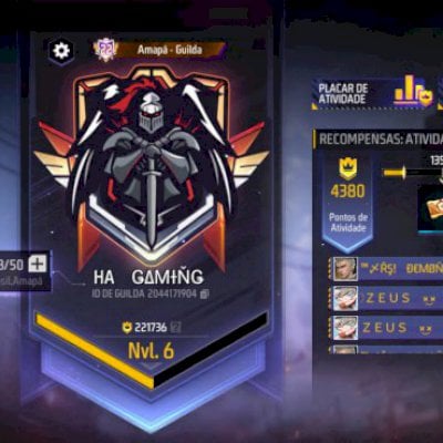 Vaga em guilda level 6