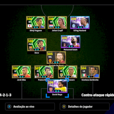 CONTA EFOOTBOL FORÇA MAX / 3261