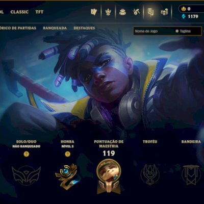 CONTA SMURF LOL UNRANKED | 11 SKINS | EKKO PYKE TEEMO CAMILLE VLAD - FULL ACESSO