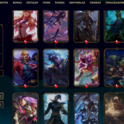 CONTA LOL COM 367 SKINS LVL508