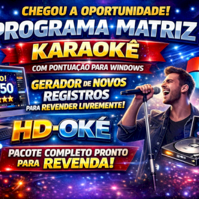 MATRIZ KARAOKÊ RAF PROFISSIONAL