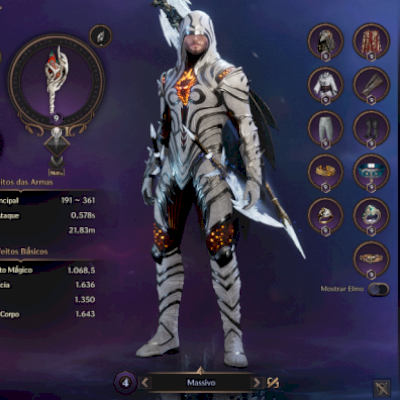 Throne and Liberty - Staff (Bellandir)+Dagger 4400GS