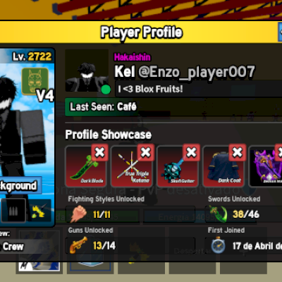 CONTA BOA EM BLOX FRUIT E EM KING LEGACY!!