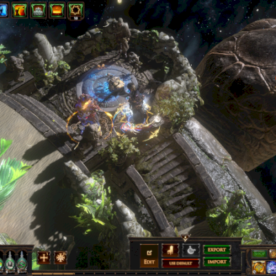 Conta de Path of Exile 1 e 2