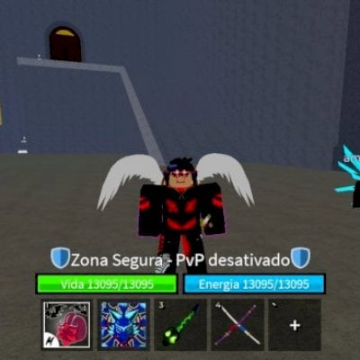 Com fruta permanente blox fruits e outros jogos