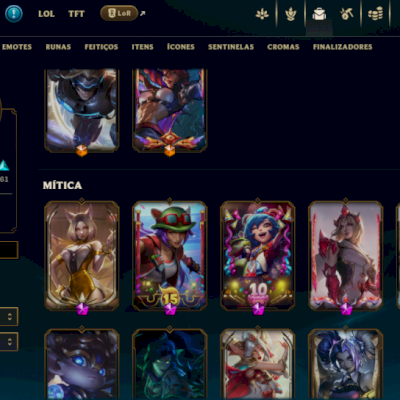 CONTA LOL COM 333 SKINS LVL528 - ENTREGA AUTOMÁTICA