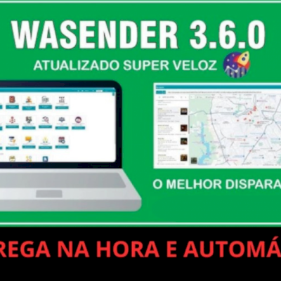 Wasender + Gerador De Licenças - Versão 3.6 - 2025