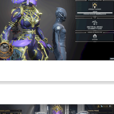 CONTA WARFRAME END GAME