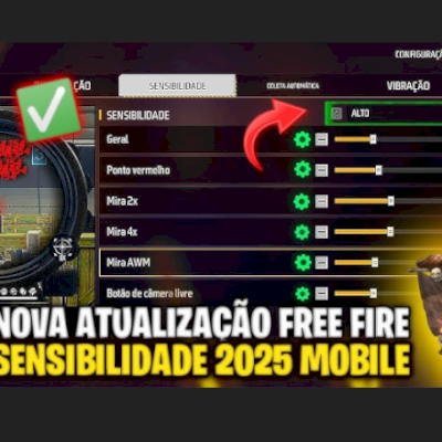 💀 Sensi Só Capa FREE FIRE