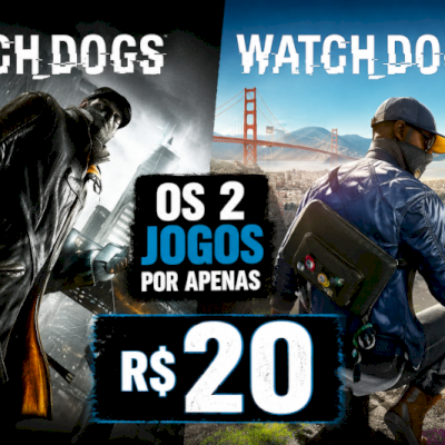WATCH DOGS 1 E 2 ☠︎