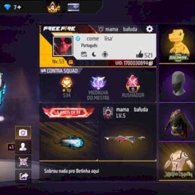 Conta com Ragnarok ff