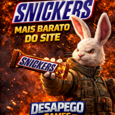 CODIGUINHO DO SNICKERS MAIS BARATO DO SITE !!
