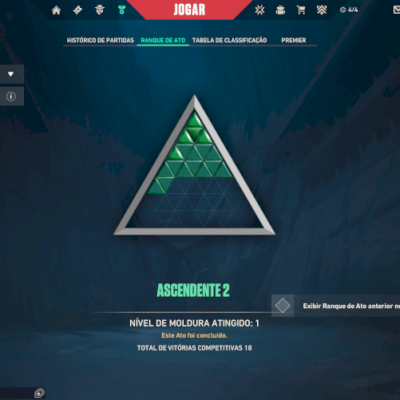 Conta Valorant, ultimo ato ascendente, varias skins