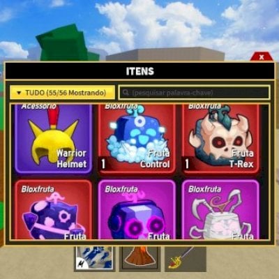Conta de blox fruits com Buda,T-rex, Control, Gravity,Sound,Spider, ghost,magma