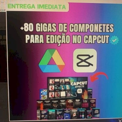 Arquivos completos para edição Capcut