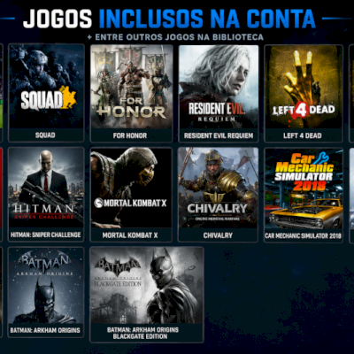 CONTA STEAM À VENDA (completa+dados)