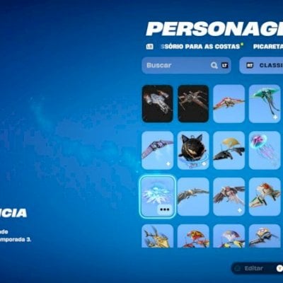 conta valiosa com passes antigos