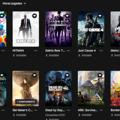 Conta Epic Games 190 jogos (GTA V / STAR WARS BF 2 / JUST CAUSE 4 / GHOSTRUNNER)