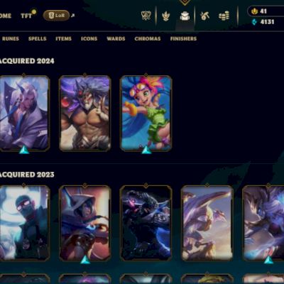 Conta Lol e Valorant com várias skins e valorant com o primeiro passe do jogo