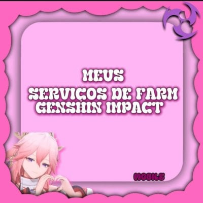 🎀Serviço de Farm Genshin Impact🎀