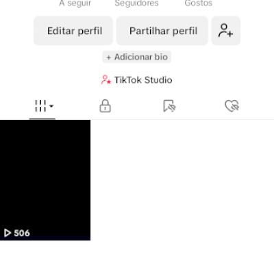 CONTA TIKTOK 1292 SEGUIDORES.