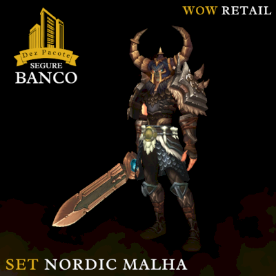 World of Warcraft - Transmog de armadura de MALHA (Completo)