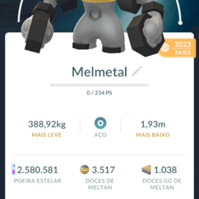 Conta de pokémon go level 48