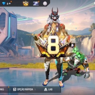 Vendo conta de FF veterano( PRIME 8 )