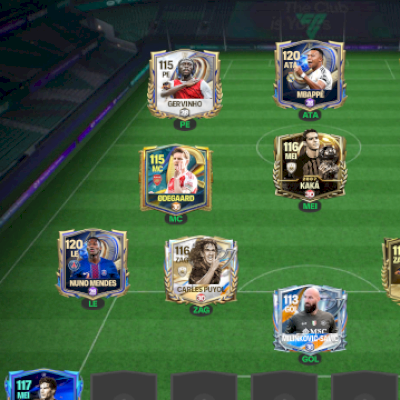 CONTA OVER 117 FC MOBILE NO PRECINHO!!!🔥