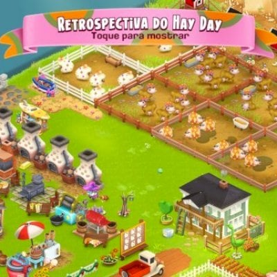 Conta Hay Day level 40 +2m de moeda