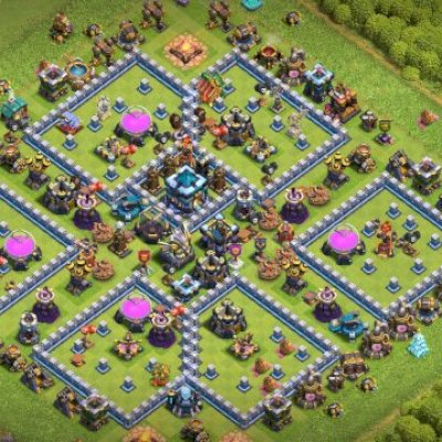 Cv13 bem upado + cc7 + habilidades épicas + 1500 gemas + 5 construtores