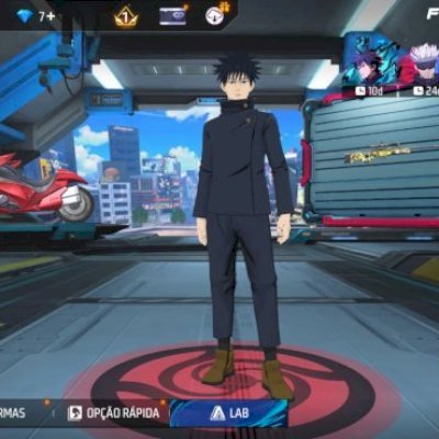 CONTA COM MEGUMI FUSHIGURO E REI CAVEIRA//TROCA NICK//ENTREGA AUTOMATICA