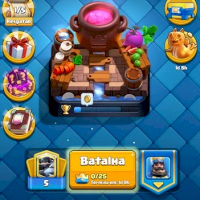 Conta Clash Royale 5k troféus