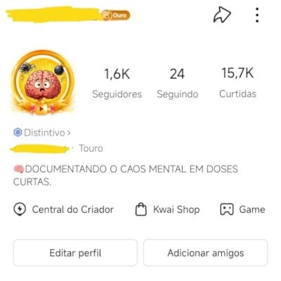 |PROMOÇÃO| CONTA KWAI COM 1.6K SEGUIDORES BRASILEIROS