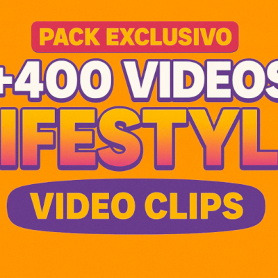 [MENOR PREÇO] +400 Vídeos Lifestyle