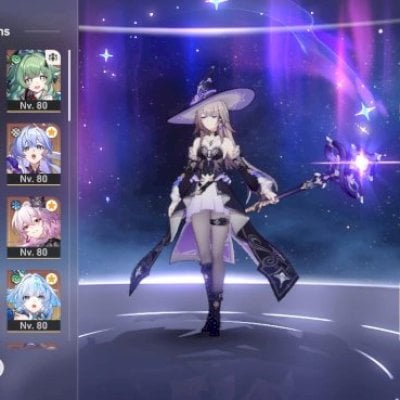 CONTA HONKAI STAR RAIL (64 Personagens/14 Cones Ilimitados)