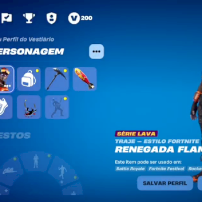 CONTA FORTNITE XBOX/CELULAR COM O PASSE DO MIDAS COMPLETO E OUTROS.