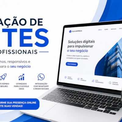 CRIAÇÃO DE SITES PROFISSIONAIS | LANDING PAGE, LOJA VIRTUAL E SEO
