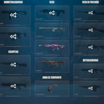 Conta Valorant com skin // karambit saqueadora e mais