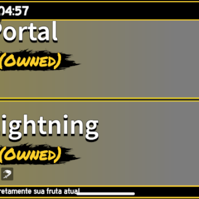 CONTA COM VÁRIAS FRUTAS PERM