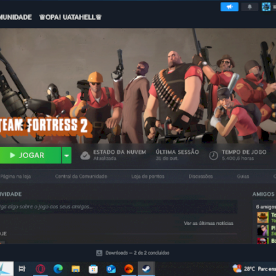 Conta steam 18 anos