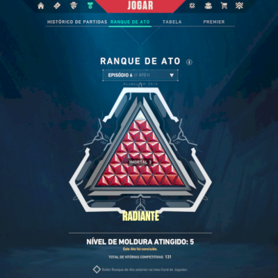 Conta ex radiante, nivel: 431