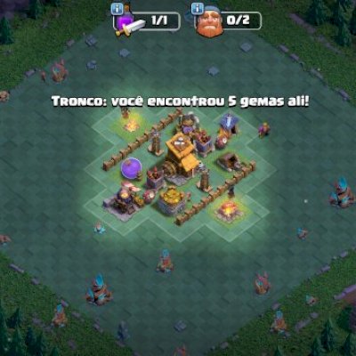 Conta de clash of clans gemada