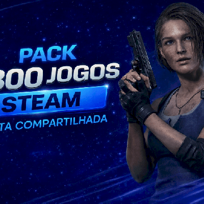 PACK +300 JOGOS STEAM CONTA COMPARTILHADA PROMO!